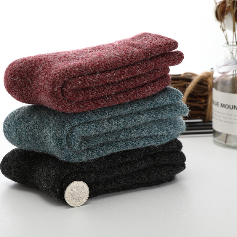 Thermal Plush Wool Socks