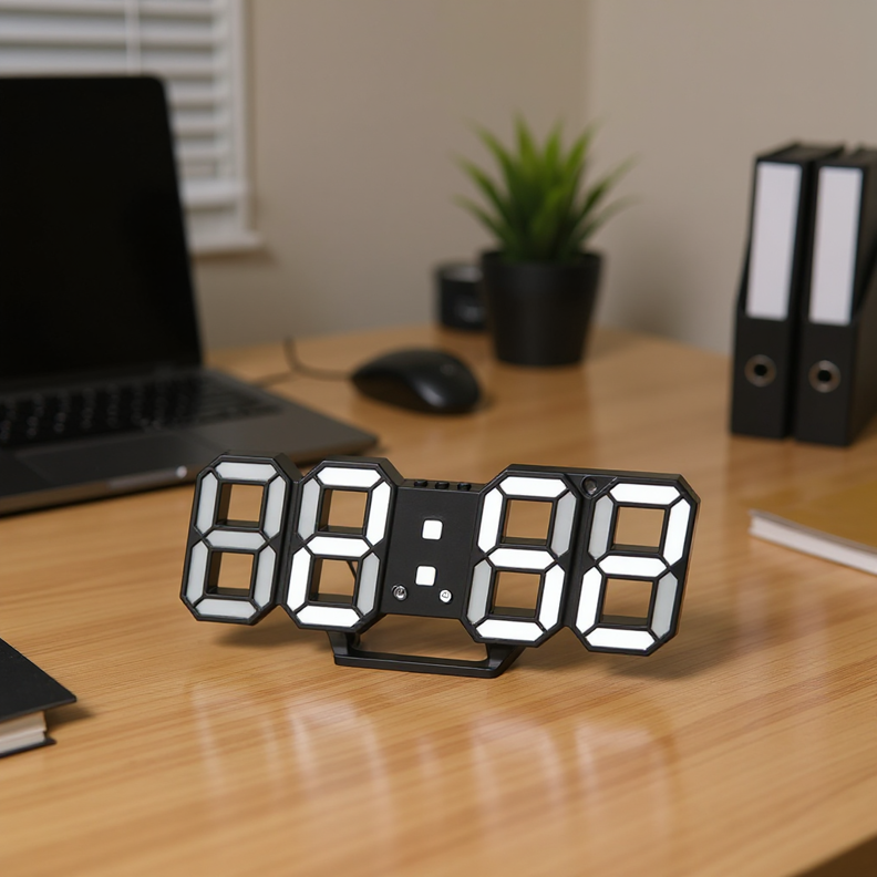 Digital Segment Alarm Clock