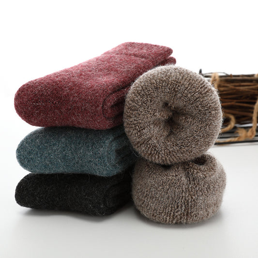 Thermal Plush Wool Socks