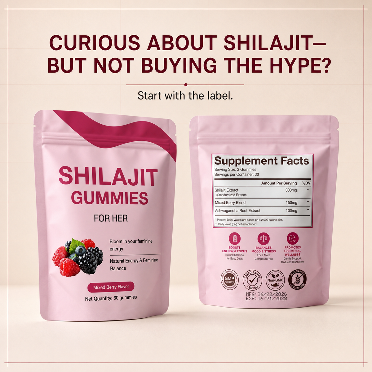 Shilajit Gummies